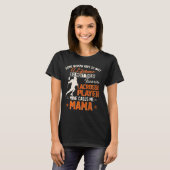 Mijn favoriete Lacrosse speler noemt me mama Funny T-shirt (Voorkant volledig)