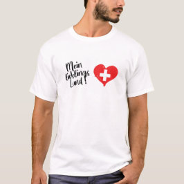 Mijn favoriete land Zwitserland T-shirt