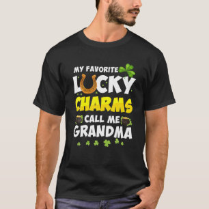 Mijn favoriete Lucky Charm noemt me oma St Patrick T-shirt