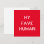 Mijn favoriete mens retro (Voorkant / Achterkant)