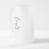 mijn favoriete mensen bellen advocaat matglas bierpul (Voorkant links)