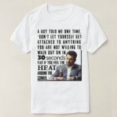 Mijn favoriete mensen Jon Voight Heat Movie  R T-shirt (Design voorkant)