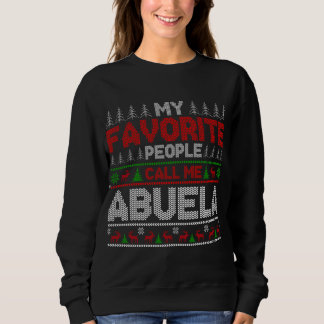 Mijn favoriete mensen noemen me Abuela Lelijke Ker Trui
