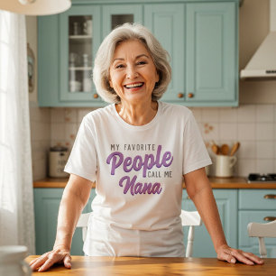 "Mijn favoriete mensen noemen me" Dames T-shirt