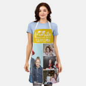 Mijn favoriete mensen noemen me| Fotocollage van 4 Schort (Gedragen)