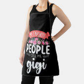 Mijn favoriete mensen noemen me Gigi Moederdag Schort (Insitu)