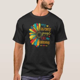 Mijn favoriete mensen noemen me Granny Daisy Flowe T-shirt