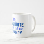 Mijn favoriete mensen noemen me grijs koffiemok (Voorkant rechts)