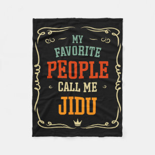 Mijn favoriete mensen noemen me Jidu Father &#; s Fleece Deken
