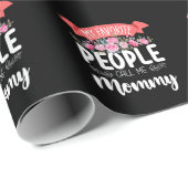 Mijn favoriete mensen noemen me mama Moederdag Cadeaupapier (Rol Hoek)