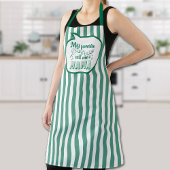 Mijn favoriete mensen noemen me Mama Mother's Pink Schort