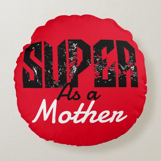 Mijn favoriete mensen noemen me mama, personalisee rond kussen (Voorkant)