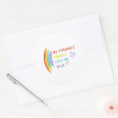 Mijn favoriete mensen noemen me mama Sticker (Envelop)