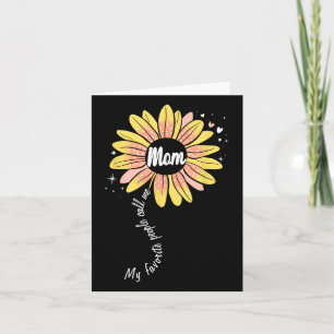 Mijn favoriete mensen noemen me mama zonnebloem Mo Kaart