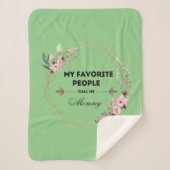 mijn favoriete mensen noemen me mammie deken (Voorkant)