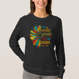 Mijn favoriete mensen noemen me mammie mammie mamm t-shirt