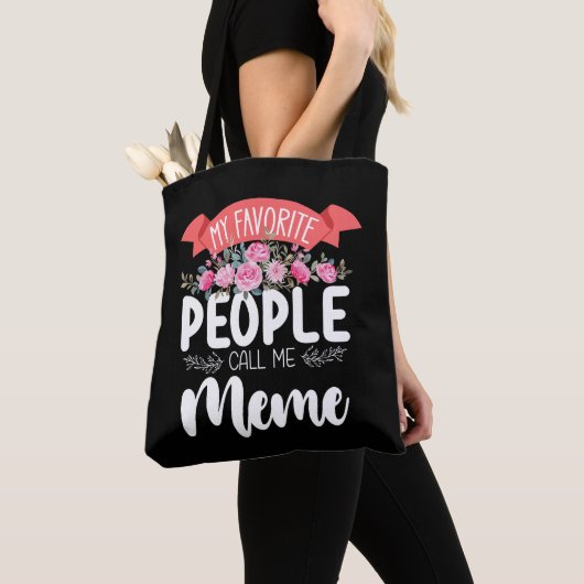 Mijn favoriete mensen noemen me Moederdag Tote Bag (Dichtbij)
