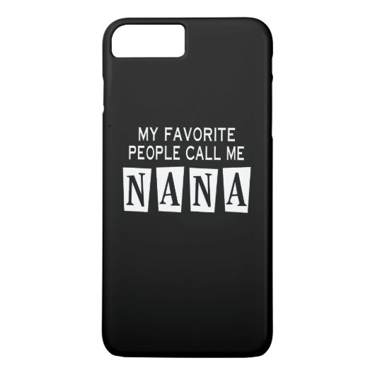 MIJN FAVORIETE MENSEN NOEMEN ME NANA Case-Mate iPhone CASE (Achterkant)