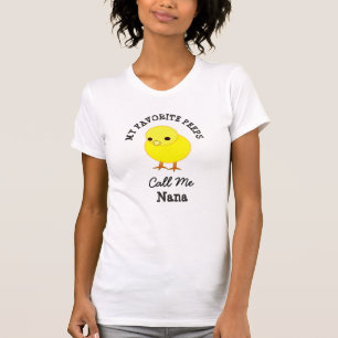 Mijn favoriete mensen noemen me Nana Grandma Shirt