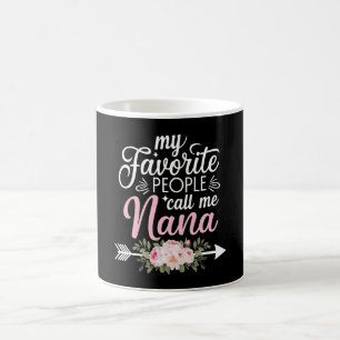 Mijn favoriete mensen noemen me Nana Moederdag blo Koffiemok