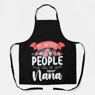 Mijn favoriete mensen noemen me Nana Moederdag Schort