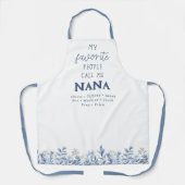 Mijn favoriete mensen noemen me Nana, oma-Schort Schort (Voorkant)