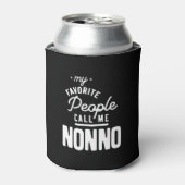 Mijn favoriete mensen noemen me nonno blikjeskoeler (Blikje Voorkant)