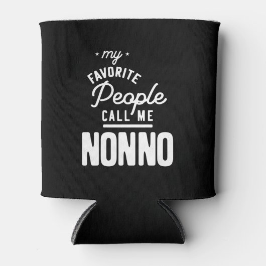 Mijn favoriete mensen noemen me nonno blikjeskoeler (Voorkant)