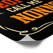 Mijn favoriete mensen noemen me Nonno Father &# s Poster (Hoek)