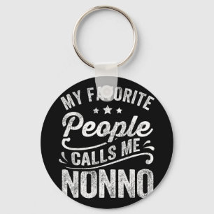Mijn favoriete mensen noemen me Nonno Moederdag Gi Sleutelhanger