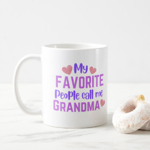 Mijn favoriete mensen noemen me oma Coffee Mok