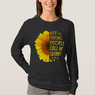 Mijn favoriete mensen noemen me oma moeder's t-shirt