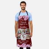 Mijn favoriete mensen noemen me oma, namen & foto' schort (Gedragen)