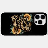 Mijn favoriete mensen noemen me oma op Moederdag Case-Mate iPhone Case (Achterkant (horizontaal))