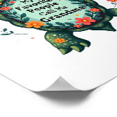 Mijn favoriete mensen noemen me oma schildpad - om poster (Hoek)