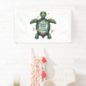 Mijn favoriete mensen noemen me oma schildpad - om spandoek (Insitu)