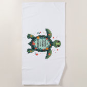 Mijn favoriete mensen noemen me oma schildpad - om strandlaken (Voorkant)