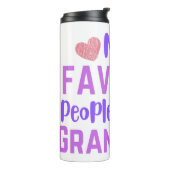 Mijn favoriete mensen noemen me oma thermosbeker (Gedraaid links)