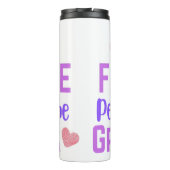 Mijn favoriete mensen noemen me oma thermosbeker (Achterkant)