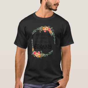 Mijn favoriete mensen noemen me oma vrouwen Floral T-shirt