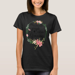 Mijn favoriete mensen noemen me oma vrouwen Floral T-shirt
