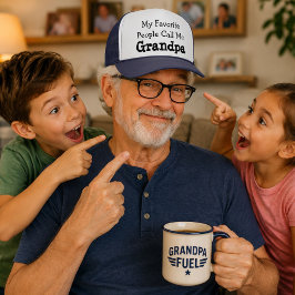Mijn favoriete mensen noemen me opa, leuk cadeau trucker pet