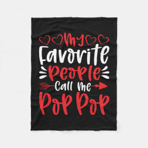 Mijn favoriete mensen noemen me oppop fleece deken