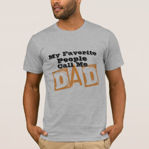 mijn favoriete mensen noemen me pap grappige vader t-shirt