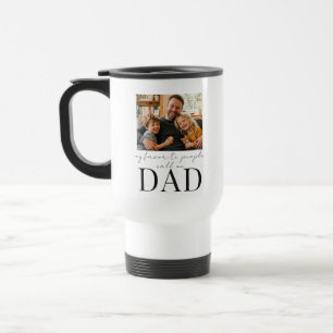 Mijn favoriete mensen noemen me papa foto cadeau reisbeker