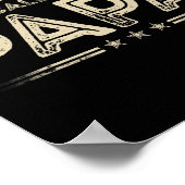 Mijn favoriete mensen noemen me Papa Funny Grandpa Poster (Hoek)