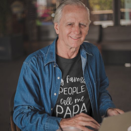 Mijn favoriete mensen noemen me Papa Funny Grandpa T-shirt
