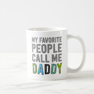 Mijn favoriete mensen noemen me papa koffiemok