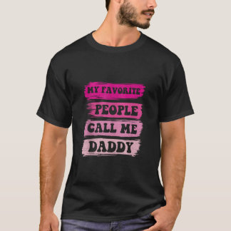Mijn favoriete mensen noemen me papa vaders t-shirt