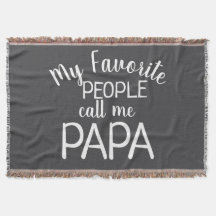 Mijn favoriete mensen noemen me Papa Zwart en Wit